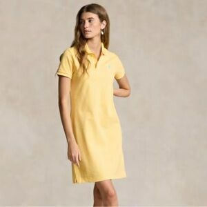Ralph Lauren Yellow Mini Polo Dress